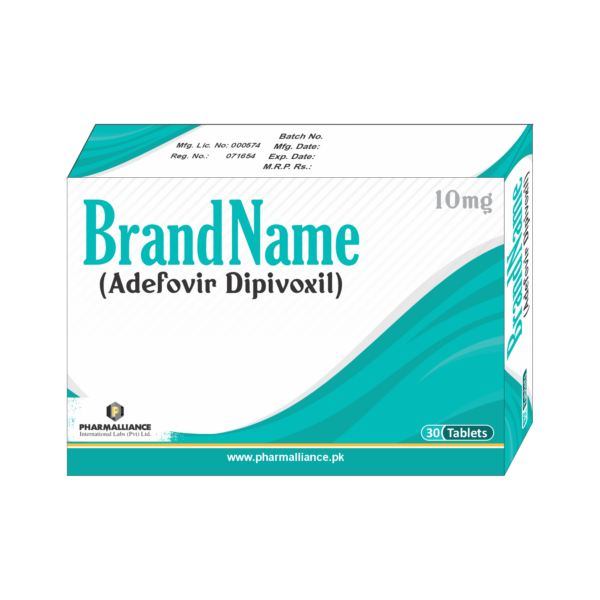 PharmAlliance-Adefovir Dipivoxil-10mg-Tablets