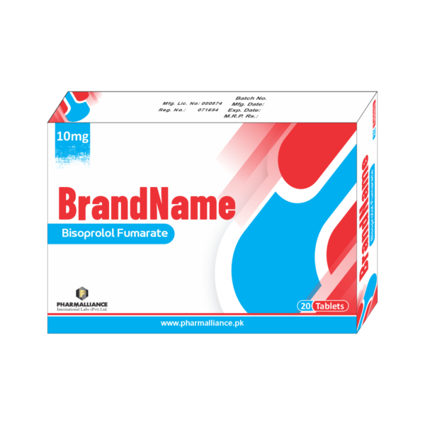 PharmAlliance-Bisoprolol Fumarate-10mg-Tablets