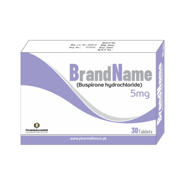 PharmAlliance-Buspirone hydrochloride-5mg-Tablets