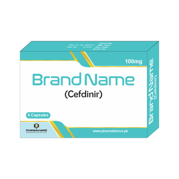 PharmAlliance-Cefdinir-100mg-Caspule