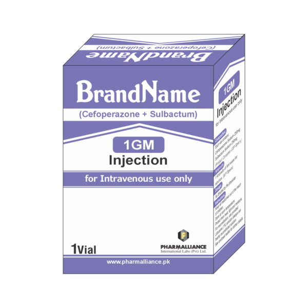 PharmAlliance-Cefoperazone + Sulbactum-1000mg-Dry Vial