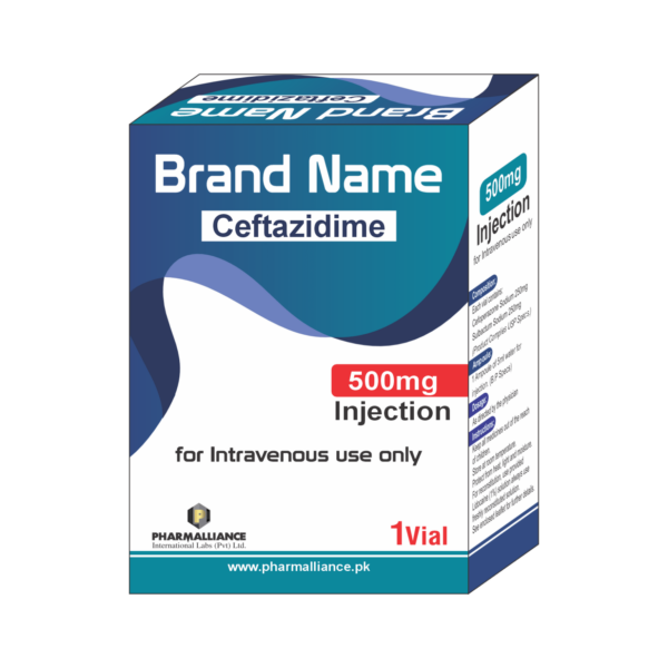 PharmAlliance-Ceftazidime-500mg-Dry Vial