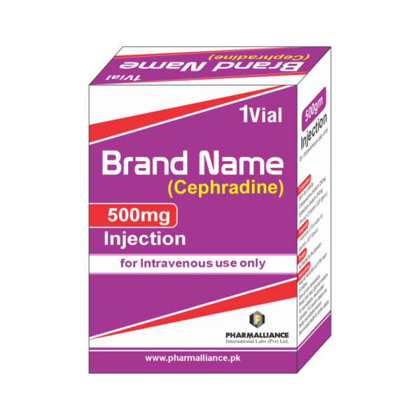 PharmAlliance-Cephradine as L-Arginine-500mg-Dry Vial