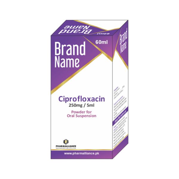 PharmAlliance-Ciprofloxacin-250mg-Dry Suspension