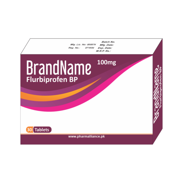 PharmAlliance-Flurbiprofen BP-100mg-Tablets