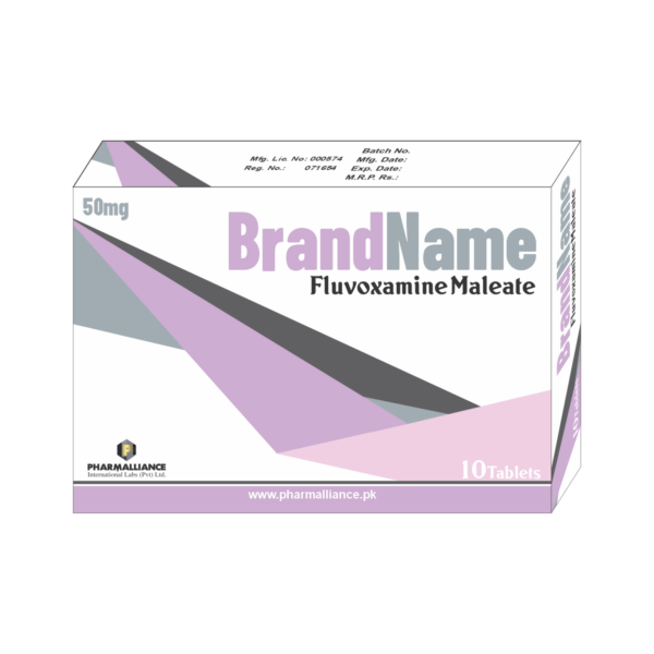 PharmAlliance-Fluvoxamine Maleate-50mg-Tablets