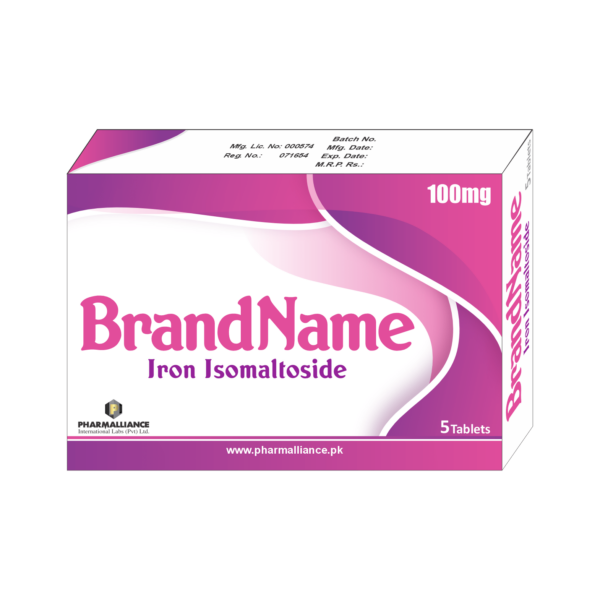 PharmAlliance-Iron Isomaltoside-100mg-Liquid Ampule