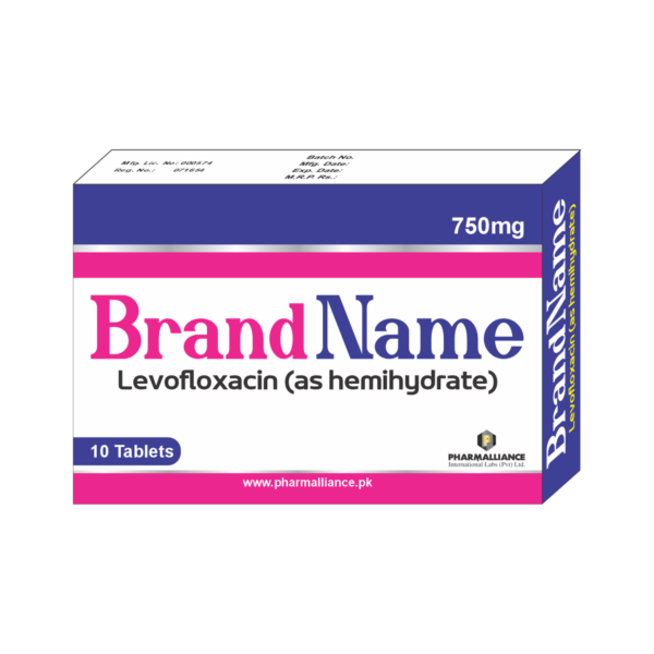 PharmAlliance-Levofloxacin (as Hemihydrate)-750mg-Tablets