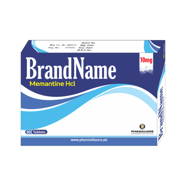 PharmAlliance-Memantine HCl-10mg-Tablets