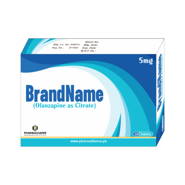 PharmAlliance-Olanzapine as Citrate-5mg-Tablets