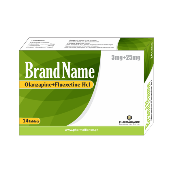 PharmAlliance-Olanzapine+Fluoxetine HCl-3mg+25mg-Caspule