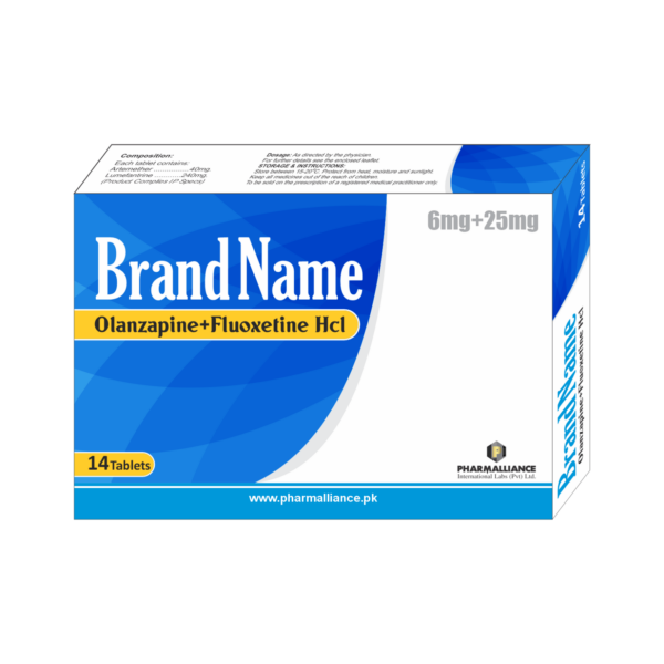 PharmAlliance-Olanzapine+Fluoxetine HCl-6mg+25mg-Caspule