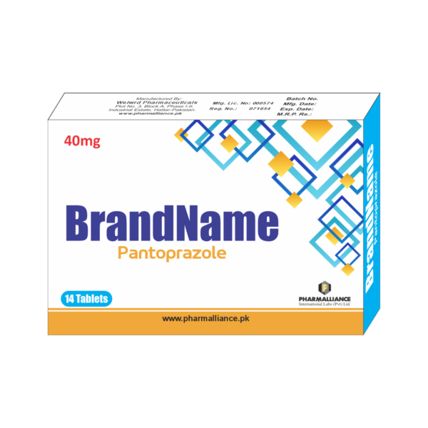 PharmAlliance-Pentoprazole Na,-40mg-Tablets