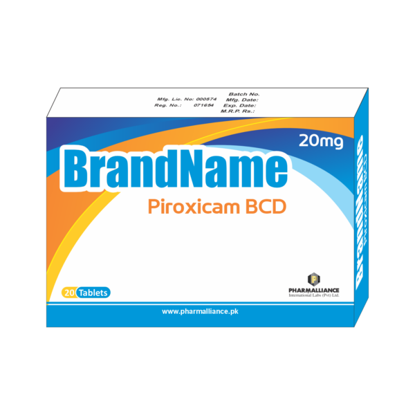 PharmAlliance-Piroxicam BCD-20mg-Tablets