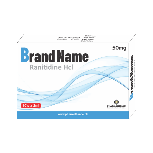 PharmAlliance-Ranitidine HCl-50mg-Liquid Ampule