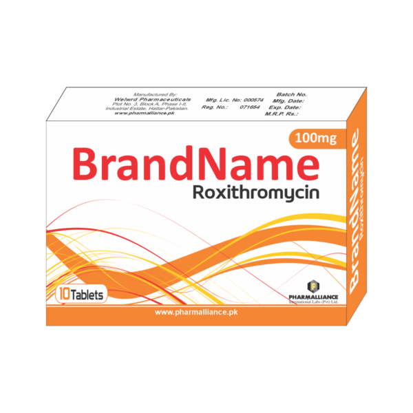 PharmAlliance-Roxithromycin-100mg-Tablets