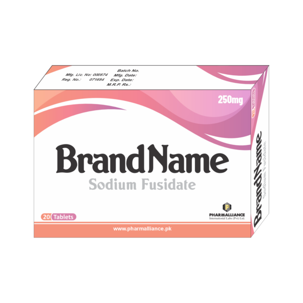 PharmAlliance-Sodium Fusidate -250mg-Tablets