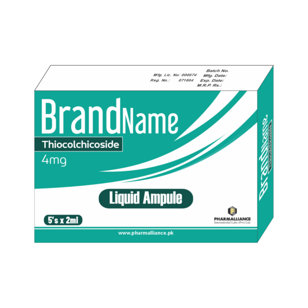 PharmAlliance-Thiocolchicoside-4mg-Liquid Ampule