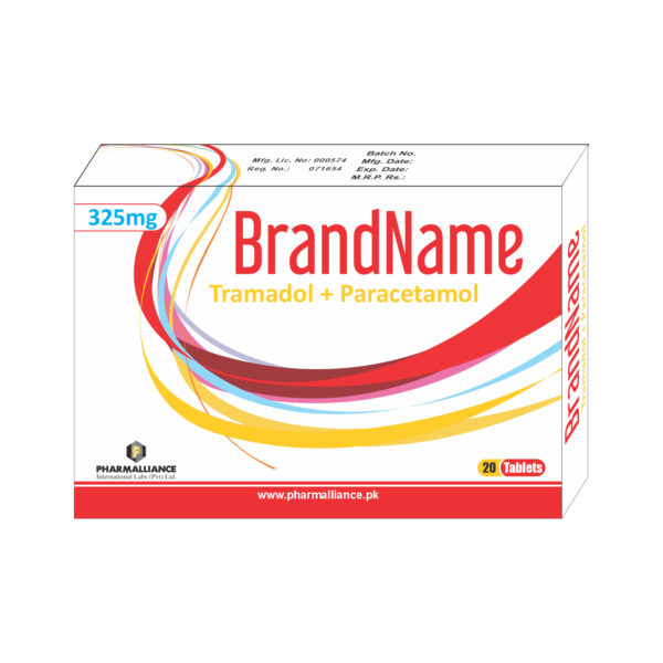 PharmAlliance-Tramadol + Paracetamol-37.5mg, 325mg-Tablets